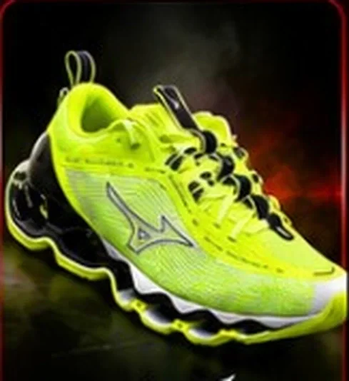 Tênis Mizuno Wave Prophecy 13 amarelo neon